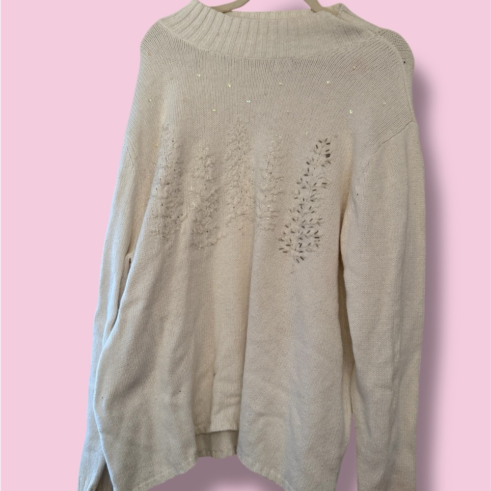 Elegant Cream Sweater